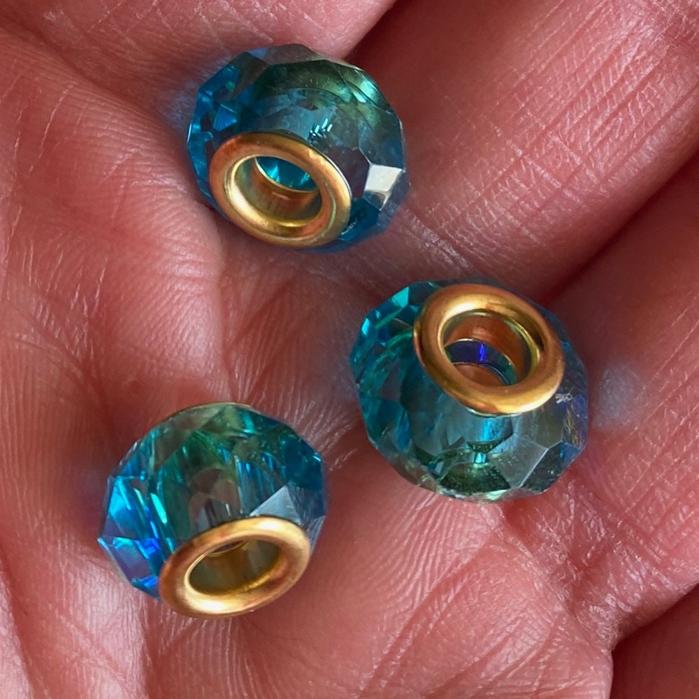 Beads - Dione® Celestial Crystal Big Hole Beads NWOT - Picture 6 of 10